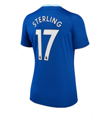 Chelsea Raheem Sterling #17 Hjemmedrakt Kvinner 2022-23 Kortermet